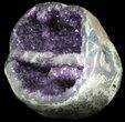 Double Chambered Amethyst Geode - Uruguay #46274-3